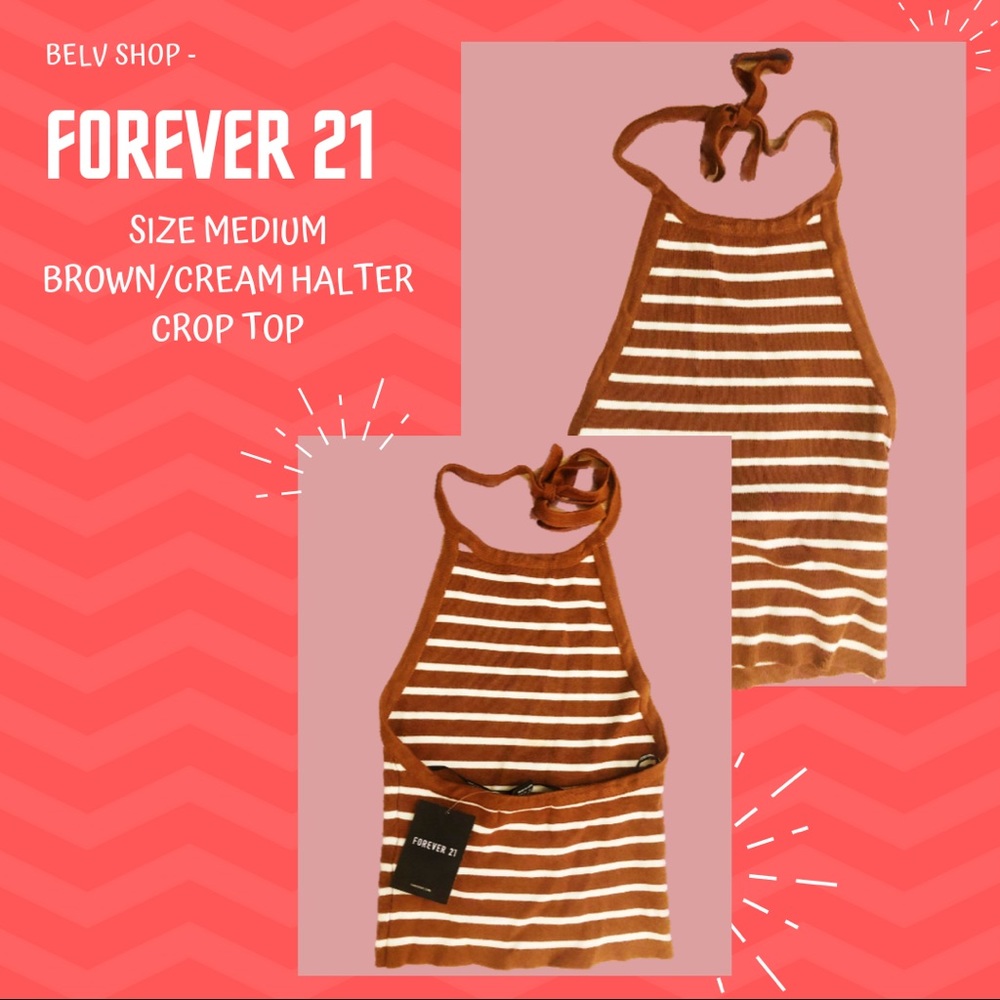 Forever we Halter Crop Top